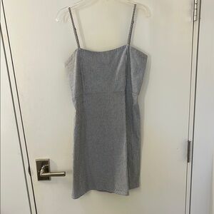 Brandy Melville Blue And White Striped Dress